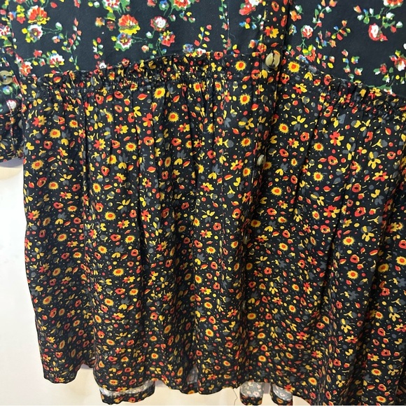 Maeve from Anthropologie Marlie Button-front Chambray Tunic Dress, Size 6 - Picture 7 of 13